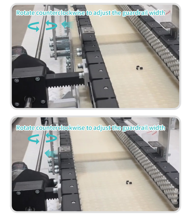 conveyor width adjustment conveyor width adjustment