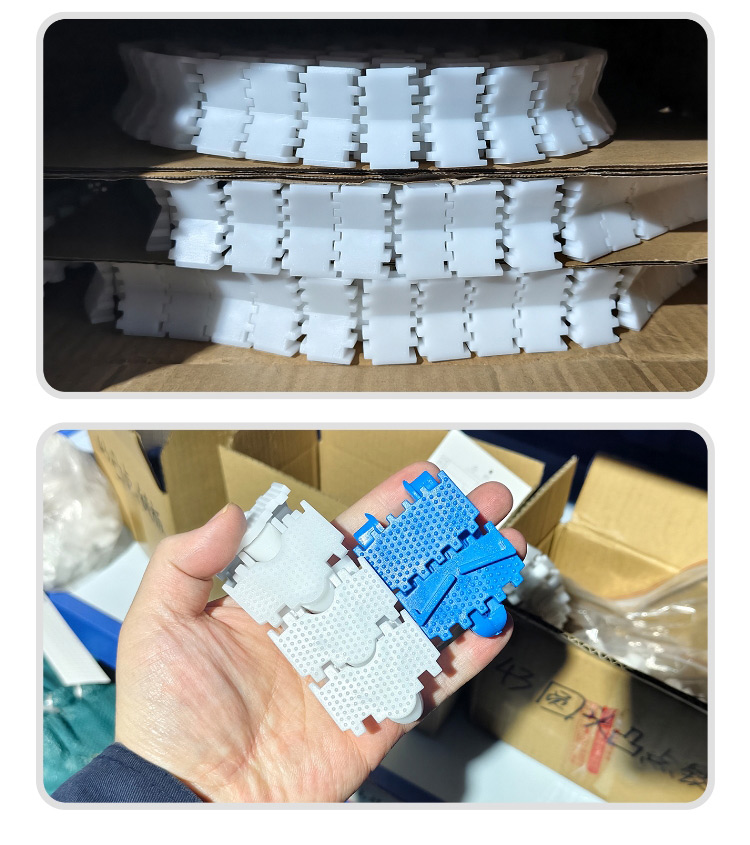 small radius conveyor belt