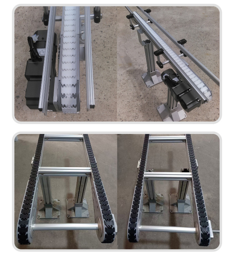 small radius conveyor belt