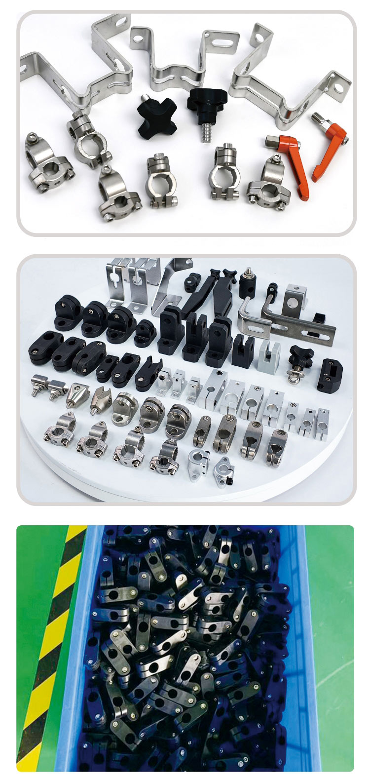 PA6 aluminum clamp