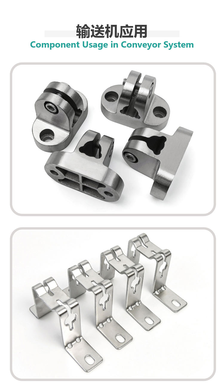 PA6 aluminum clamp