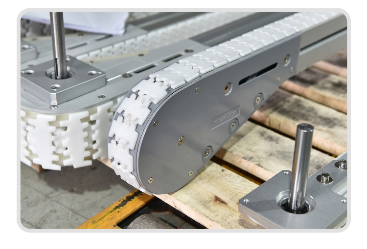 small radius conveyor belt