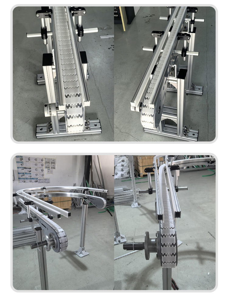 small radius conveyor belt