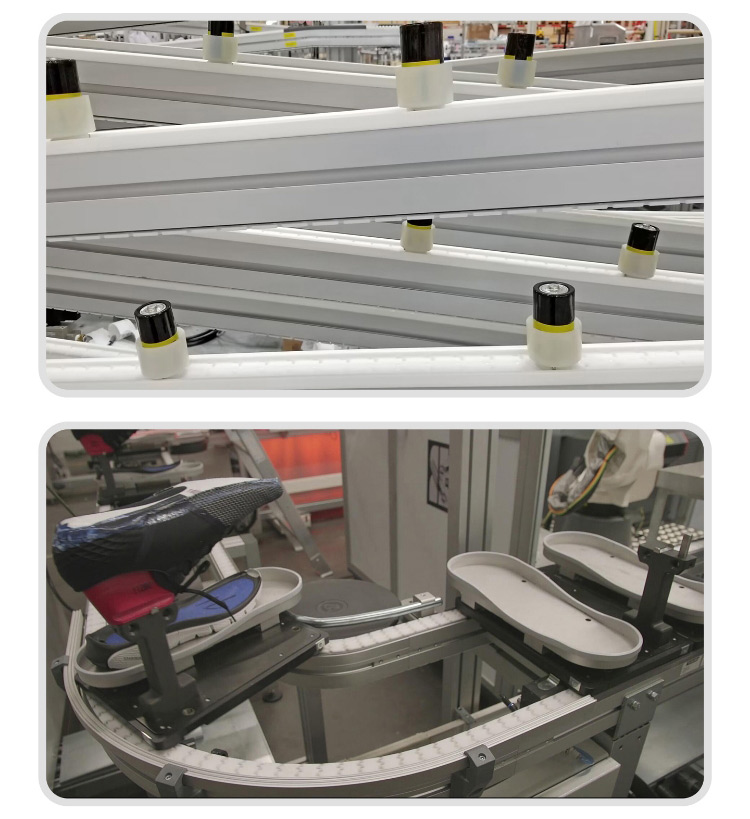 small radius conveyor belt